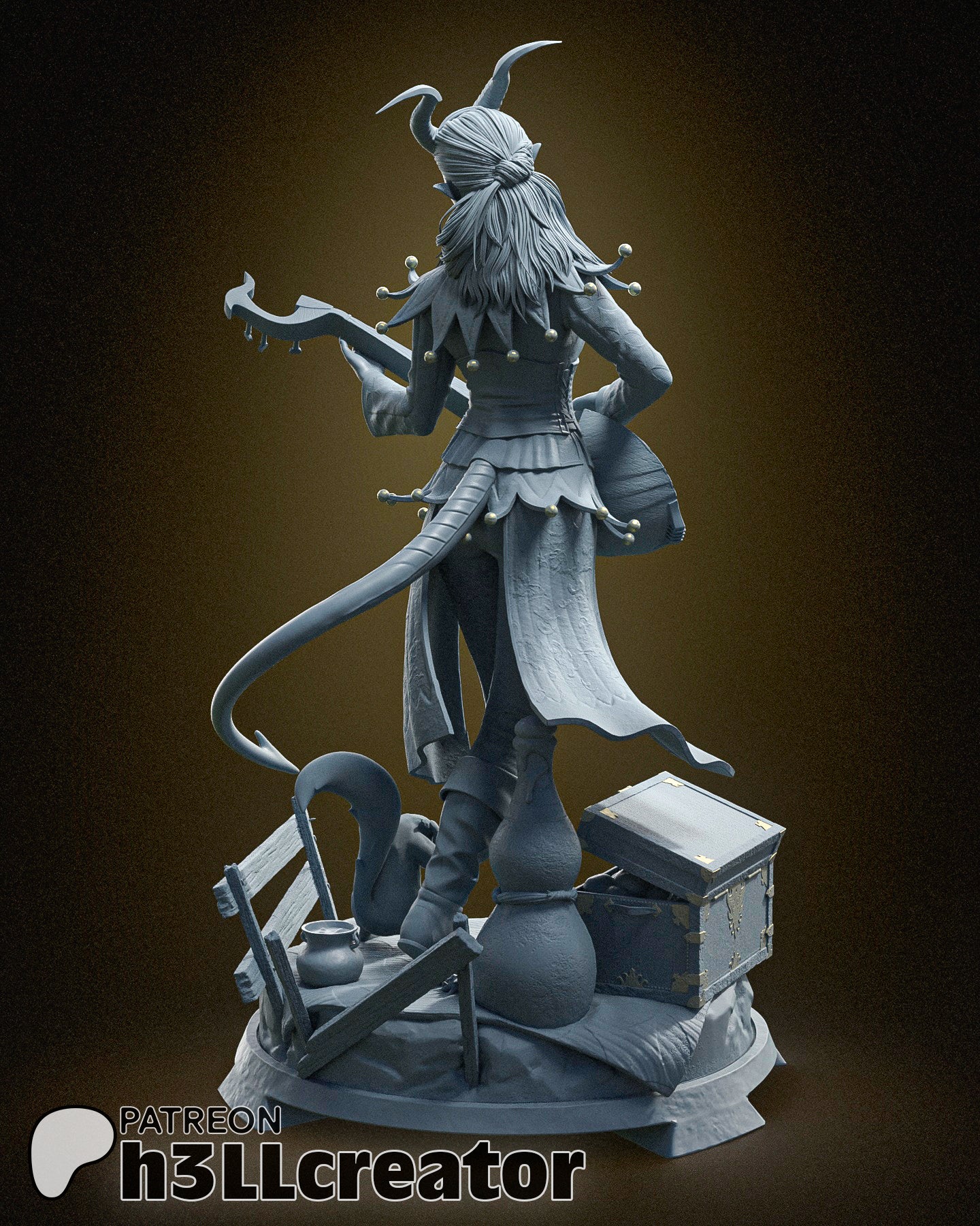 Alfira, Baldur's Gate, Figurine Alfira, Figurine Baldur's Gate, Figurine à peindre