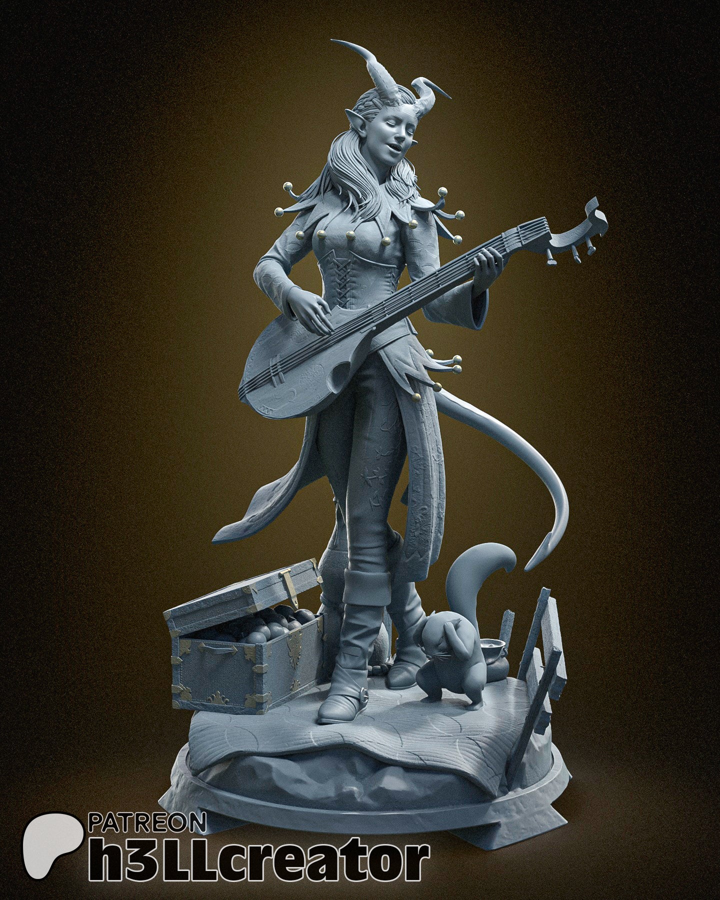 Alfira, Baldur's Gate, Figurine Alfira, Figurine Baldur's Gate, Figurine à peindre