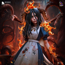 Load image into Gallery viewer, figurine alice retour au pays de la folie, figurine alice madness return, figurine alice au pays des merveilles, figurine a peindre
