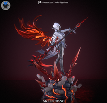 Charger l&#39;image dans la galerie, Arlecchino, Genshin impact, figurine genshin impact, figurine a peindre
