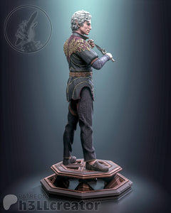 Astarion, Baldur's Gate, Figurine Astarion, Figurine Baldur's Gate, Figurine à peindre
