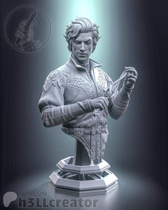 Astarion, Baldur's Gate, Figurine Astarion, Figurine Baldur's Gate, Figurine à peindre