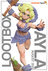 Figurine Chrono Trigger, figurine Ayla, figurine a peindre
