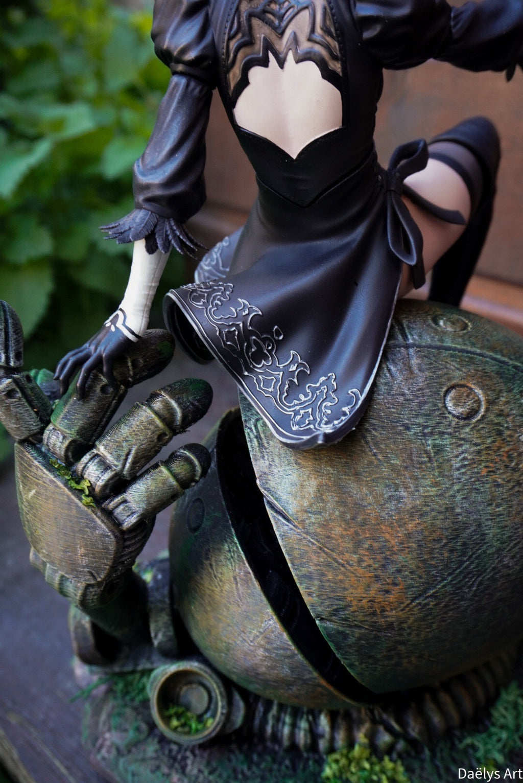 2b, figurine 2b, figurine nier, nier automata, figurine 9s