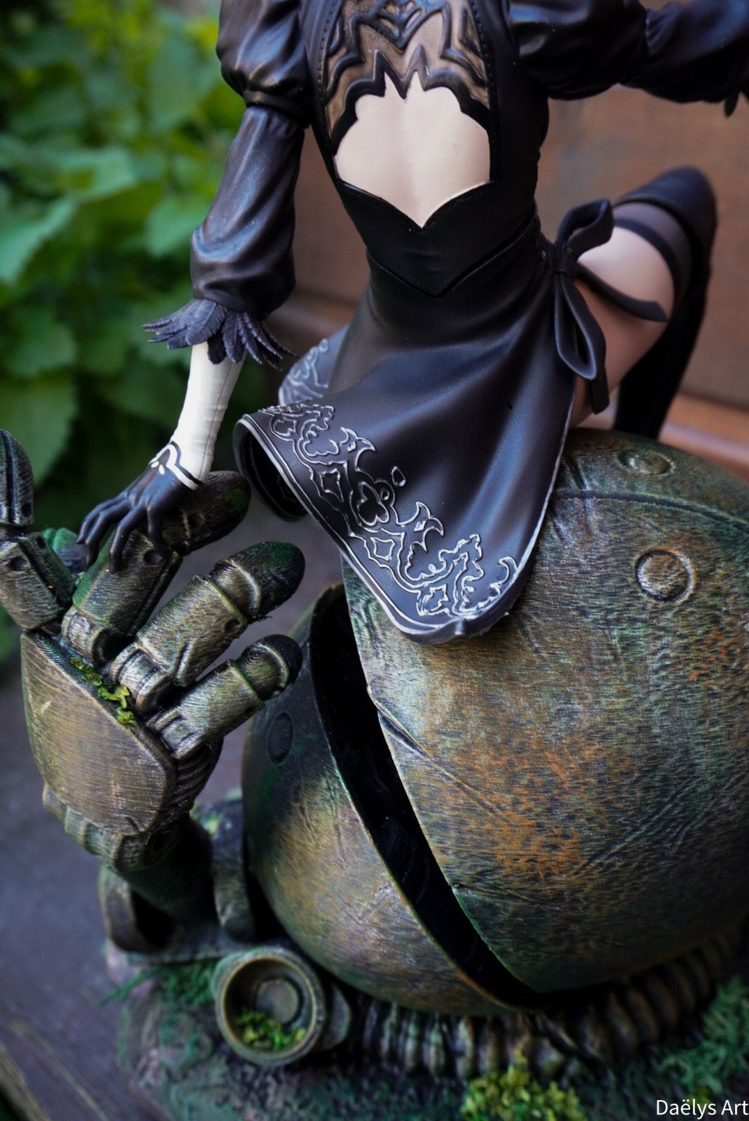 2b, figurine 2b, figurine nier, nier automata, figurine 9s
