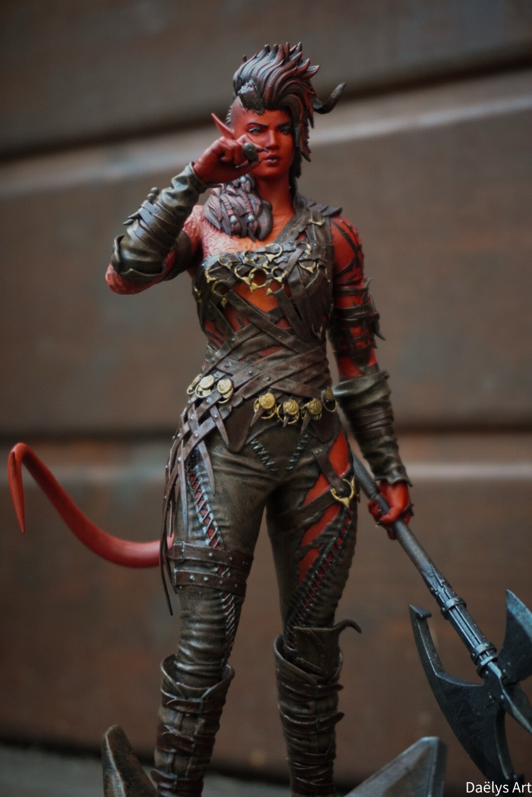 Figurine Karlach, Baldur's Gate, Ombrecoeur, Astarion, Donjons et Dragons