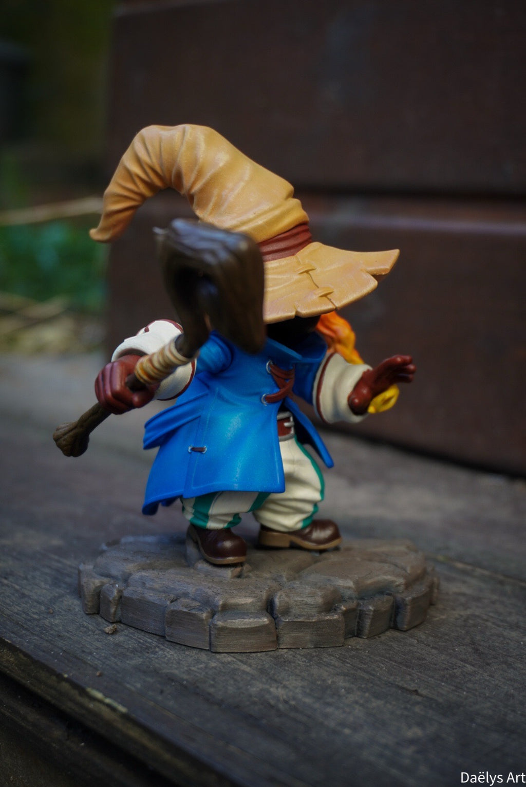 figurine final fantasy, final fantasy, FFIX, VIVI FFIX, figurine a peindre