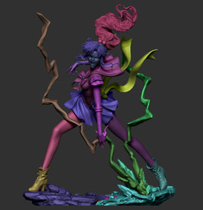 figurine a peindre, figurine sailor jupiter, sailor moon
