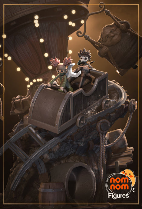 figurine a peindre, figurine little nightmare 3