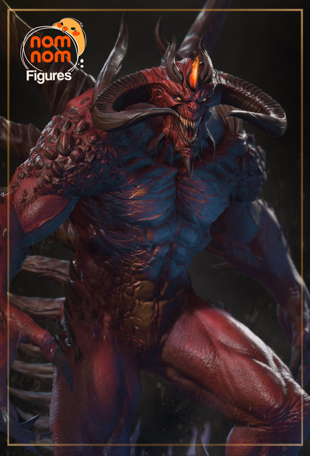 figurine a peindre, figurine diablo