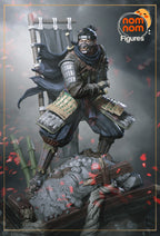 figurine Jin Sakai, figurine Ghost of Tsushima, figurine a peindre, figurine Samourai, Jin Sakai Ghost of Tsushima
