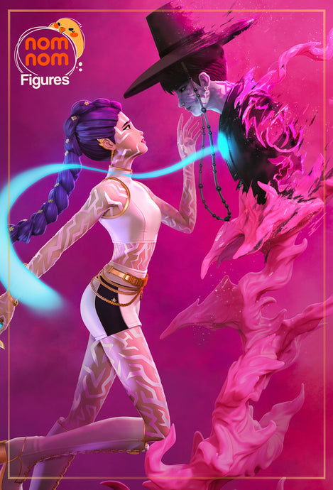 figurine kpop demon hunters rumi, figurine a peindre