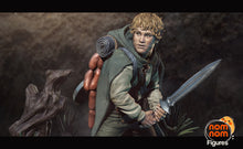 Load image into Gallery viewer, figurine a peindre, figurine sam gamegie, figurine seigneur des anneaux
