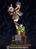 figurine belle zenless zone zero, figurine zenless zone zero, figurine a peindre