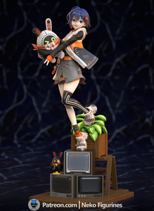 figurine belle zenless zone zero, figurine zenless zone zero, figurine a peindre