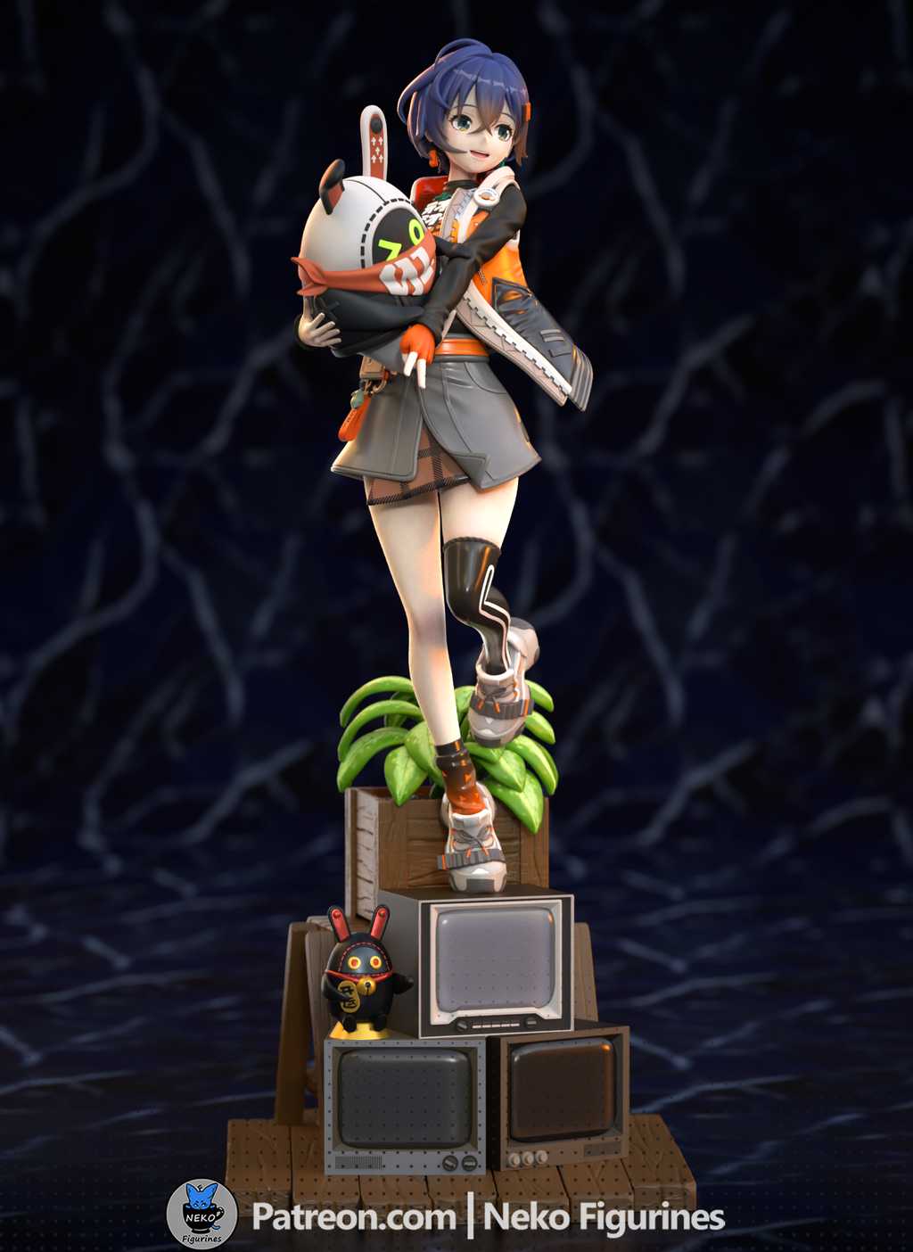 figurine belle zenless zone zero, figurine zenless zone zero, figurine a peindre