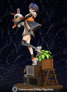 figurine belle zenless zone zero, figurine zenless zone zero, figurine a peindre