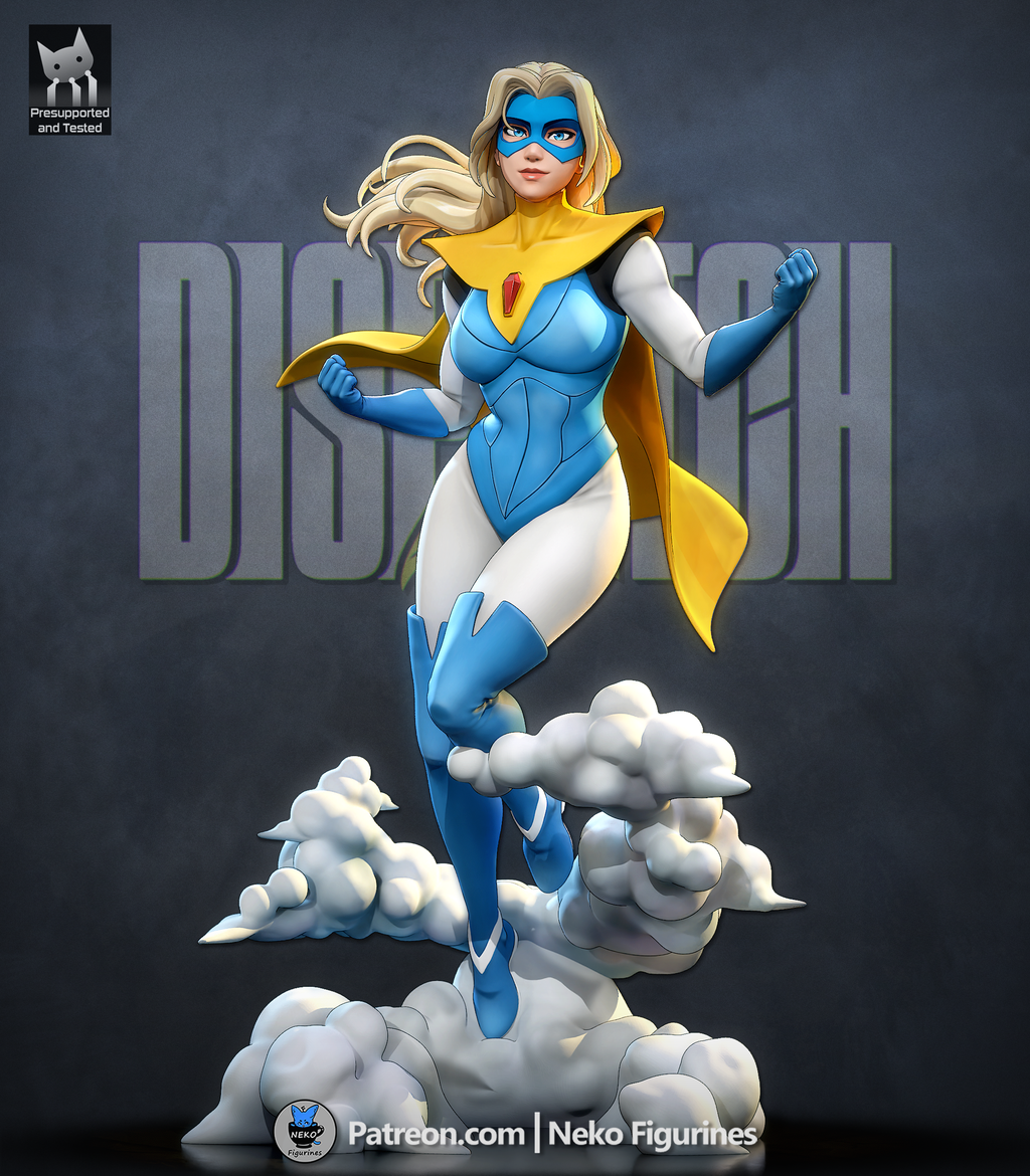 Figurine Aurore Dispatch, figurine Dispatch, figurine a peindre