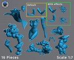 Figurine avec ou sans peinture - Aurore - Dispatch