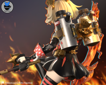 Load image into Gallery viewer, Burnice figurine zenless zone zero, figurine a peindre, figurine burnice zzz
