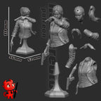 Figurine à peindre - Claire - RE2