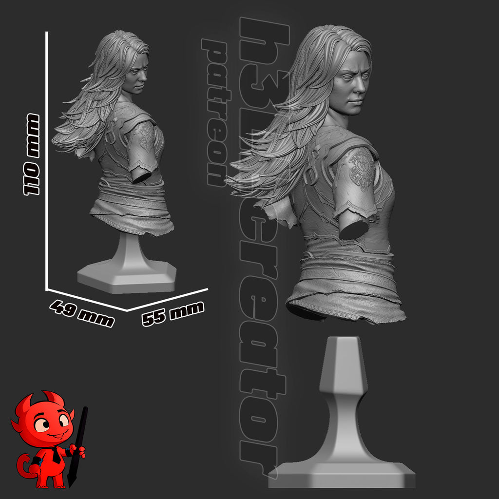 Figurine à peindre - Faye