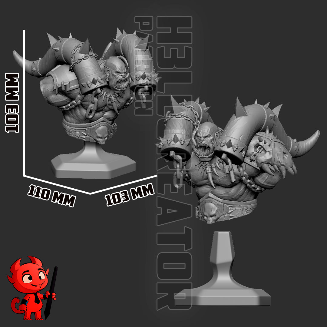 Figurine à peindre - Garrosh - WOW