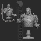 Figurine Baldur's Gate, figurine Halsin, Shadowheart figurine, figurine Baldur's Gate, figurine à peindre