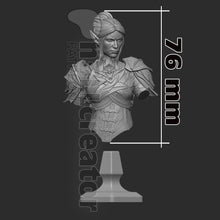 Charger l&#39;image dans la galerie, Figurine Baldur&#39;s Gate, figurine Minthara, Shadowheart figurine, figurine Baldur&#39;s Gate, figurine à peindre
