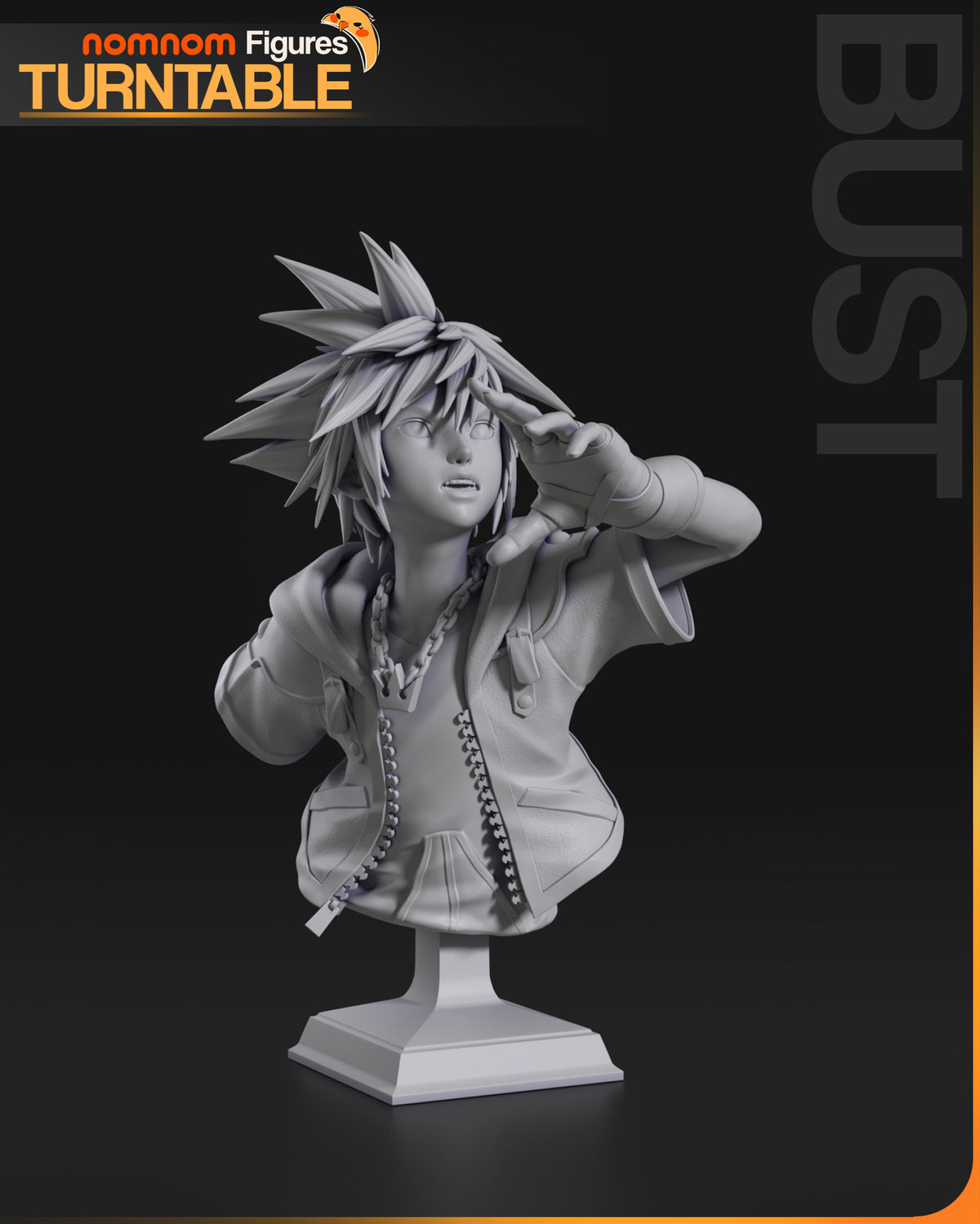 Figurine à peindre - Roxas vs Sora - KH2