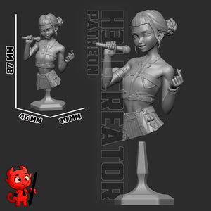 Figurine à peindre - Zoey