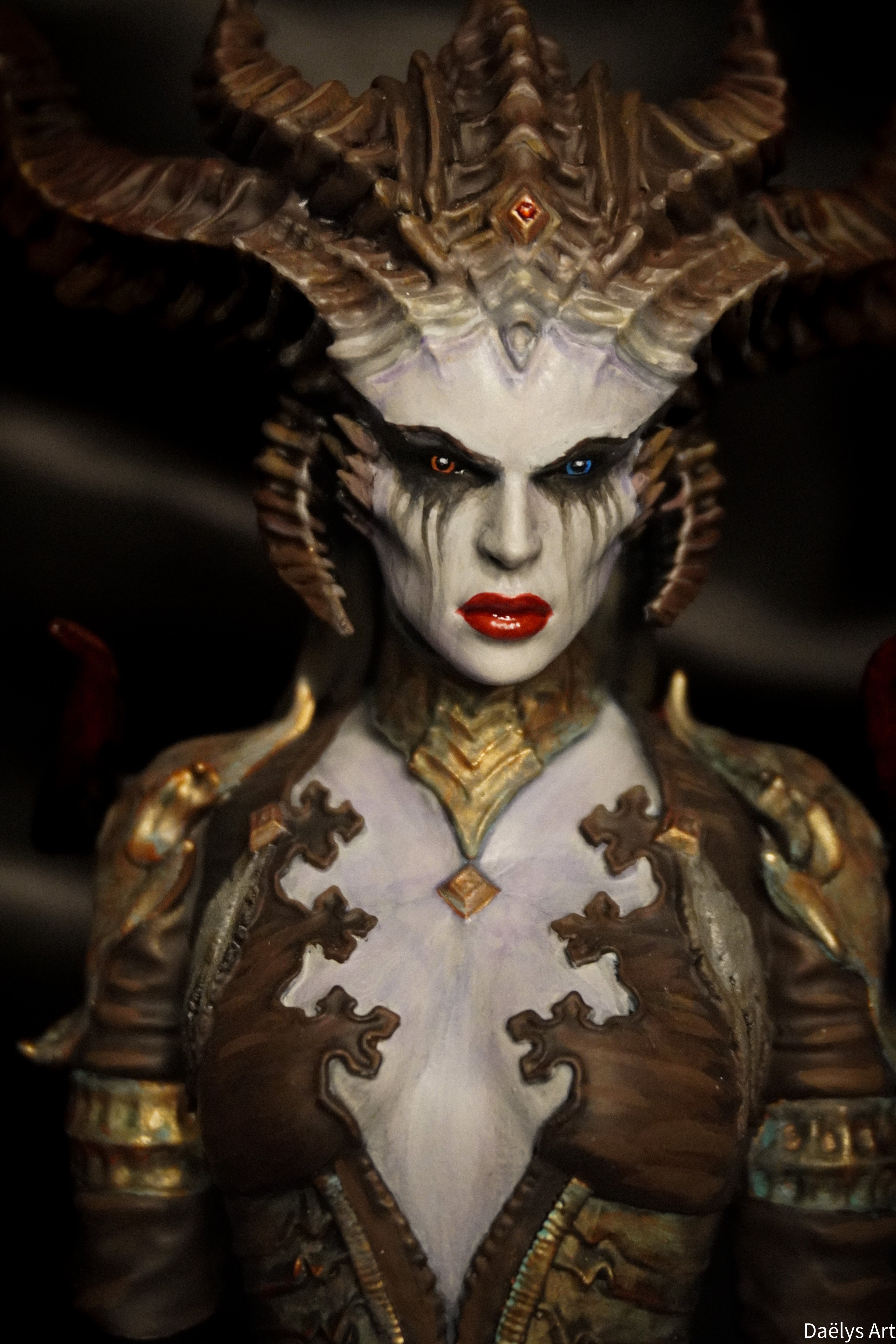 Buste Lilith - Diablo -  Avec ou sans peinture