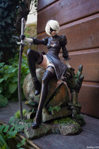 2b, figurine 2b, figurine nier, nier automata, figurine 9s