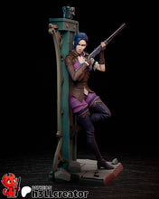 Charger l&#39;image dans la galerie, figurine arcane, figurine league of legends, figurine Caitlyn, figurine Jinx, figurine Vi
