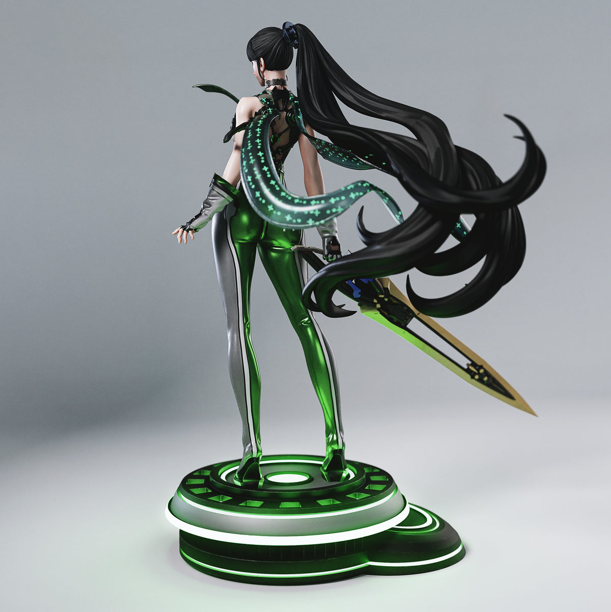 figurine eve stellar blade, figurine stellar blade, figurine a peindre