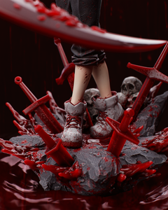 figurine power, figurine a peindre, demon