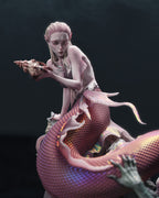 figurine sirene, figurine a peindre, figurine légendes