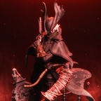 figurine a peindre, figurine de collection, figurine bloodborne chasseur, figurine dark souls, from software