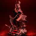 figurine a peindre, figurine de collection, figurine bloodborne chasseur, figurine dark souls, from software