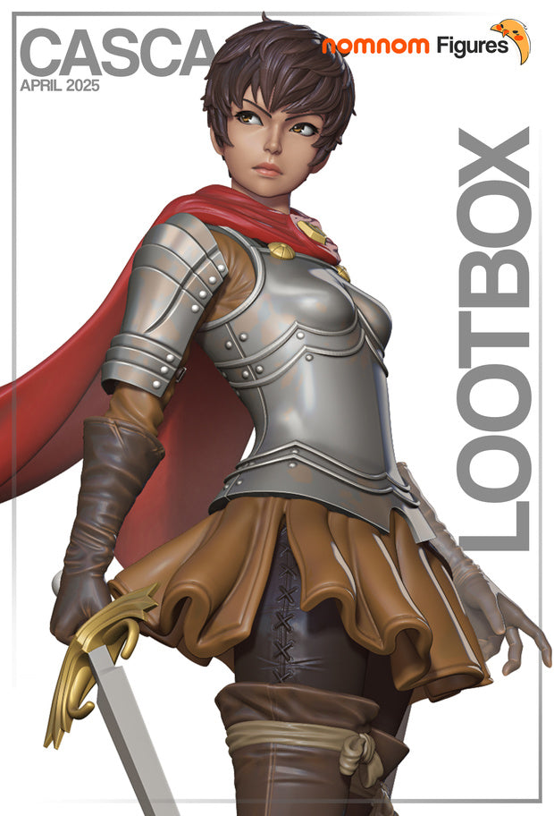 figurine a peindre, figurine casca, guts, berserk, griffith