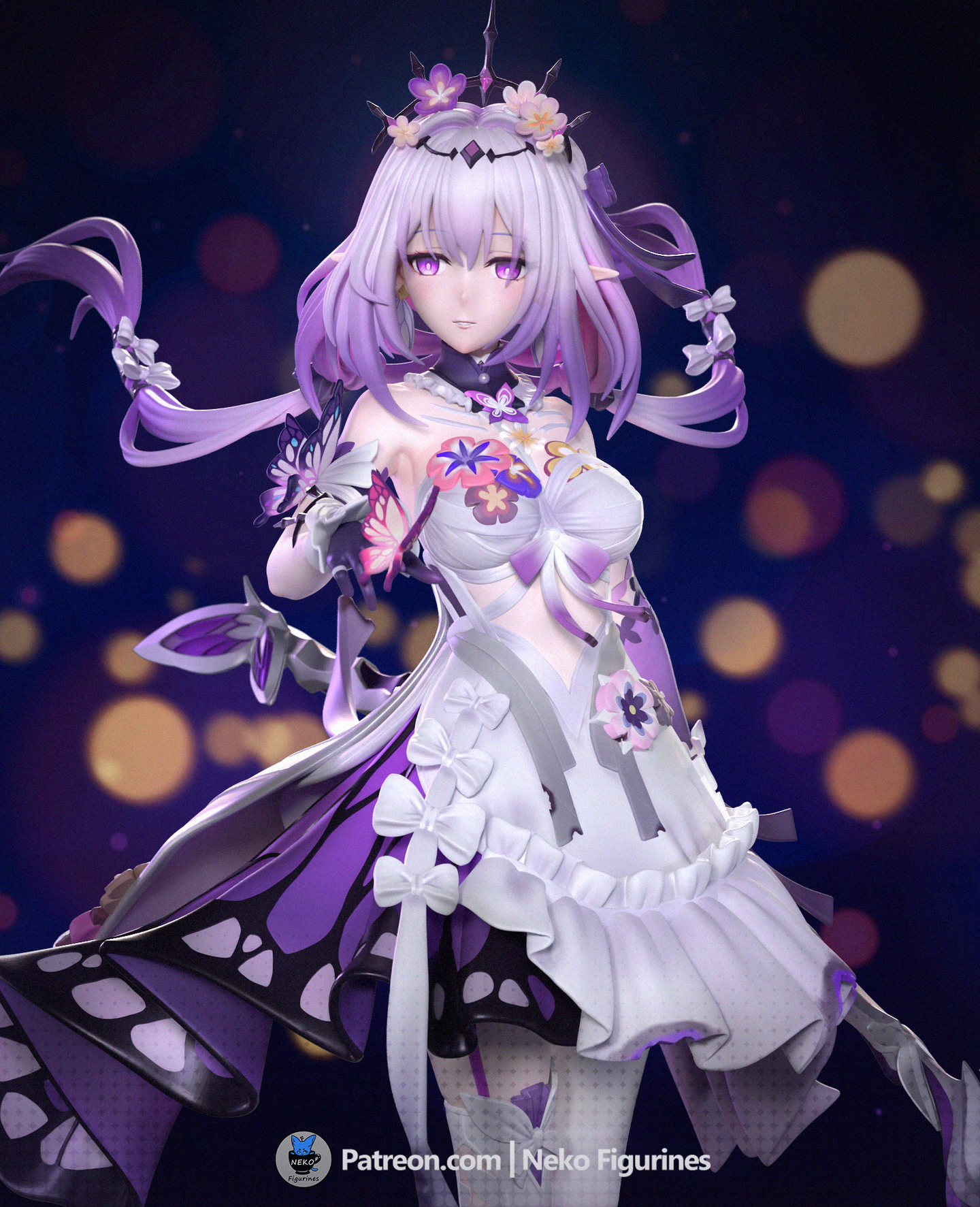figurine Castorice honkai star rail, figurine honkai star rail, figurine a peindre