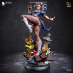 figurine a peindre, figurine street fighter, figurine chun li