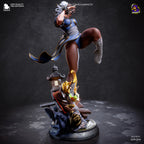 figurine a peindre, figurine street fighter, figurine chun li