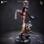 figurine a peindre, figurine street fighter, figurine chun li