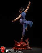 figurine a peindre, figurine chun li, figurine street fighter