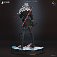 Load image into Gallery viewer, figurine ciri, figurine the witcher, figurine sorceleur, figurine a peindre
