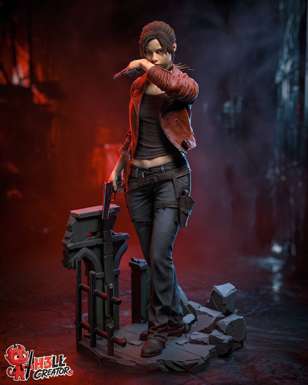 Figurine à peindre - Claire - RE2