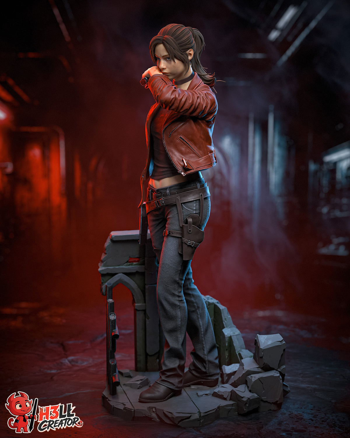 Figurine à peindre - Claire - RE2