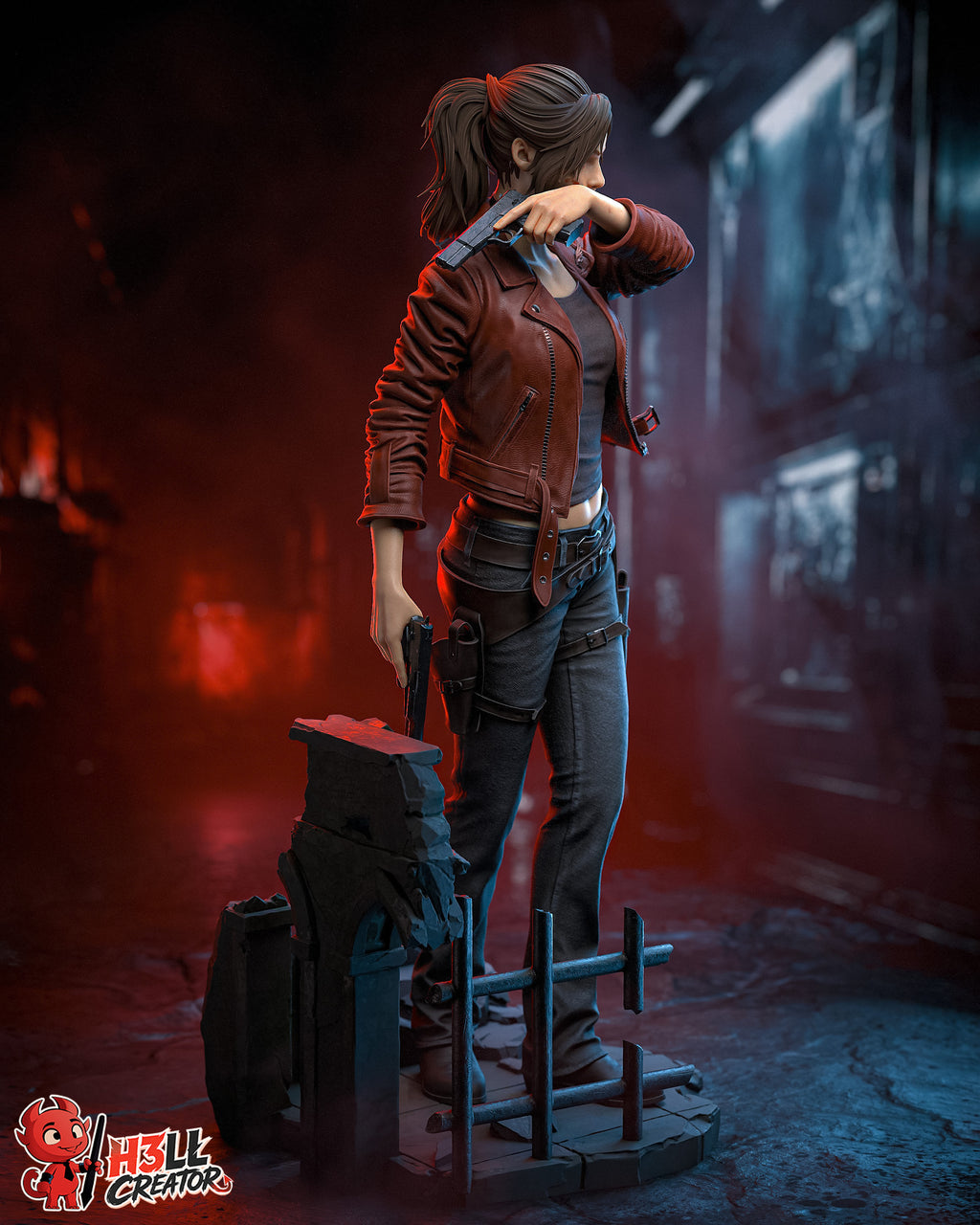 Figurine à peindre - Claire - RE2