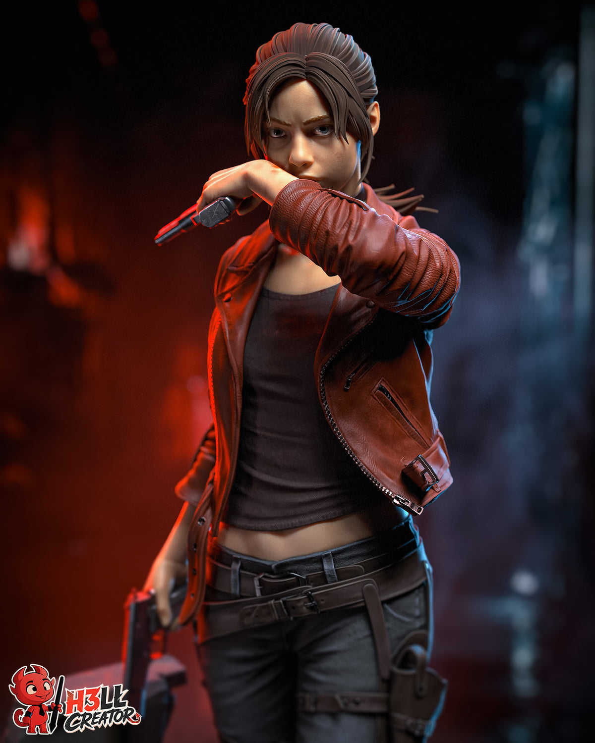 Figurine à peindre - Claire - RE2